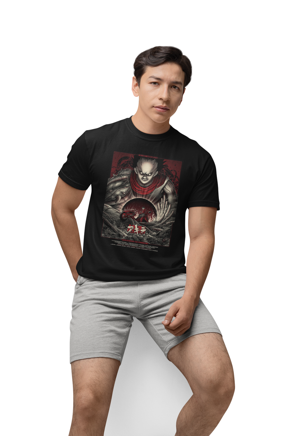 Playera Anime Hombre Algodon Akira Beloma
