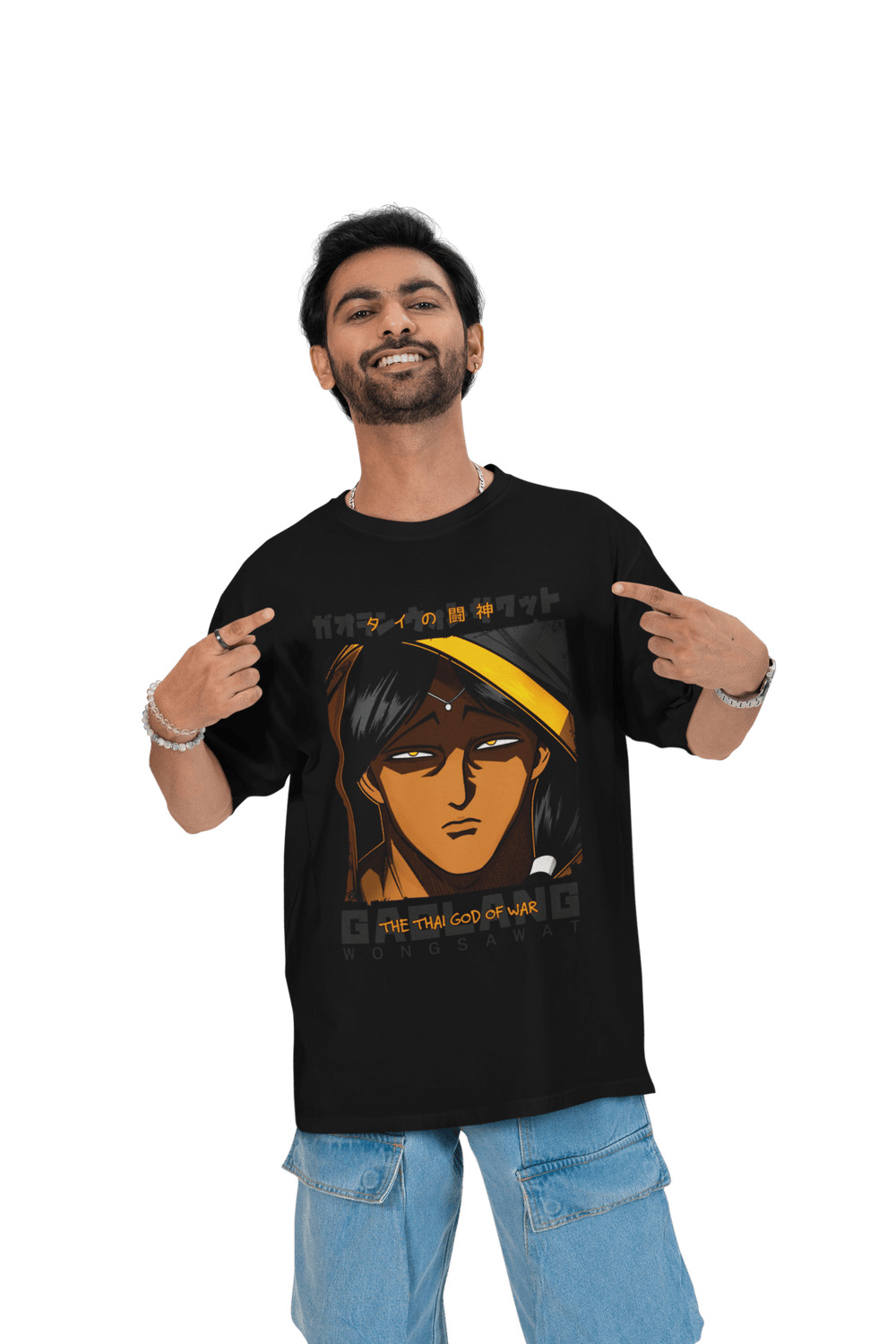 Playera Anime Hombre Algodon Kengan Ashura Gaolang Wongsawat Beloma