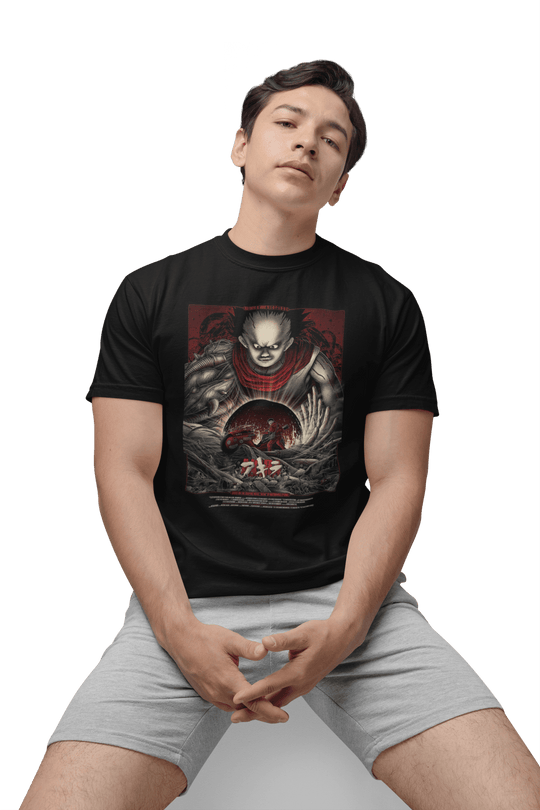 Playera Anime Hombre Algodon Akira Beloma