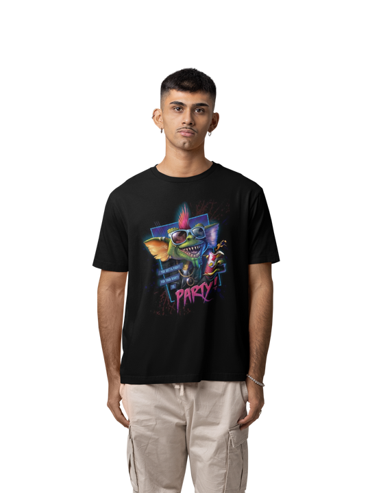 Playera Hombre Algodón Gremlins Party películas Terror Beloma