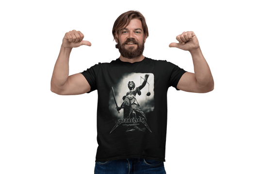Playera Hombre Algodón Metallica - Calavera Rock Música Beloma