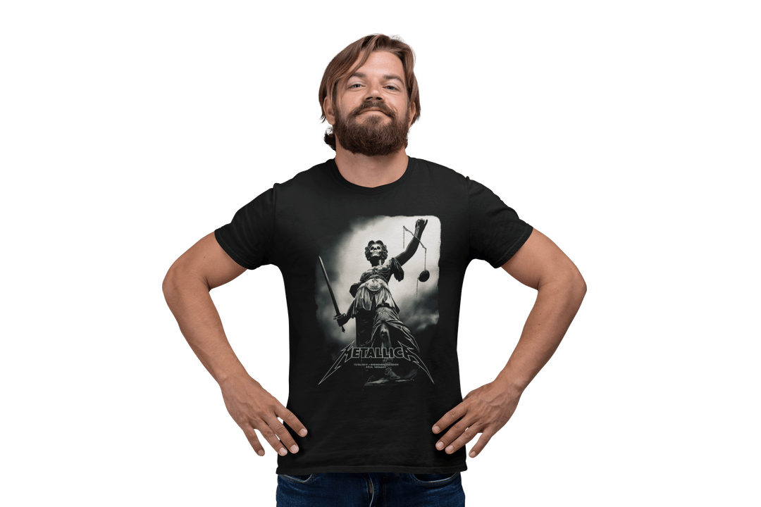 Playera Hombre Algodón Metallica - Calavera Rock Música Beloma