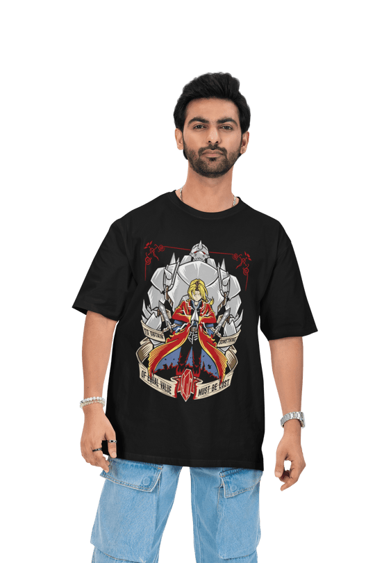 Playera Anime Hombre Algodon Full Metal Alchemist Edward Beloma