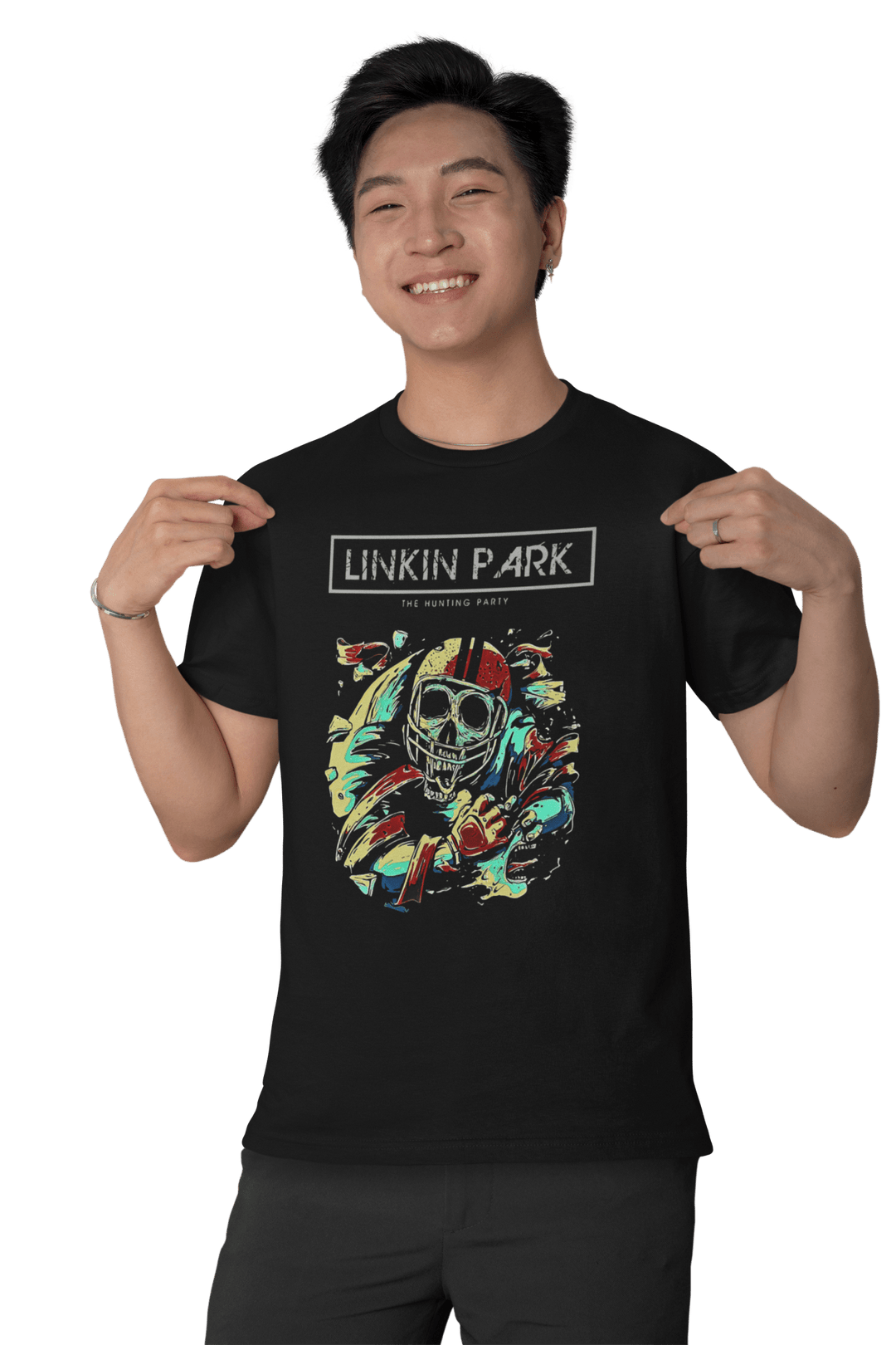 Playera Hombre Algodón Linkin Park Música Beloma