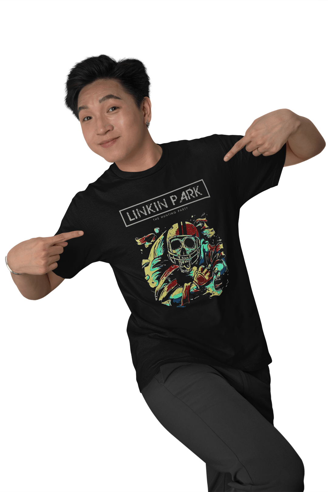 Playera Hombre Algodón Linkin Park Música Beloma