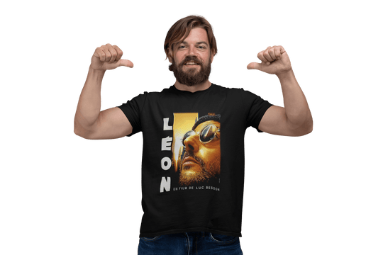 Playera Hombre Algodón Leon The Professional Películas Beloma