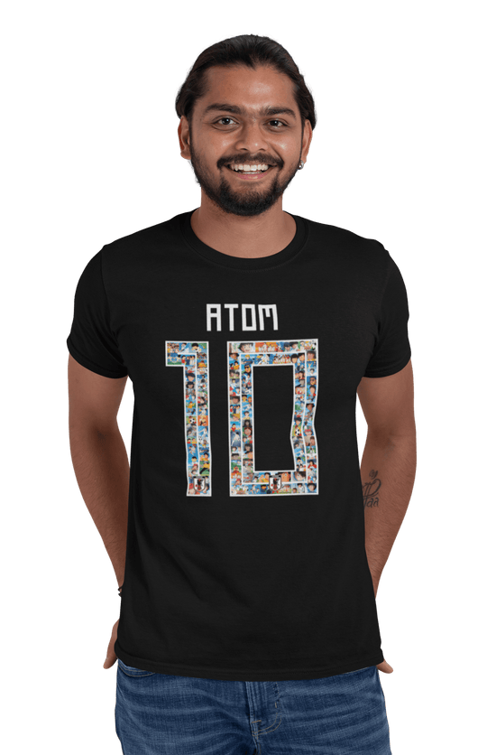 Playera Anime Hombre Super Campeones - Atom Futbol Beloma