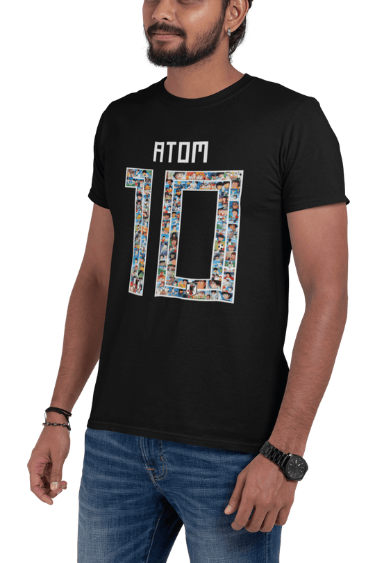 Playera Anime Hombre Super Campeones - Atom Futbol Beloma