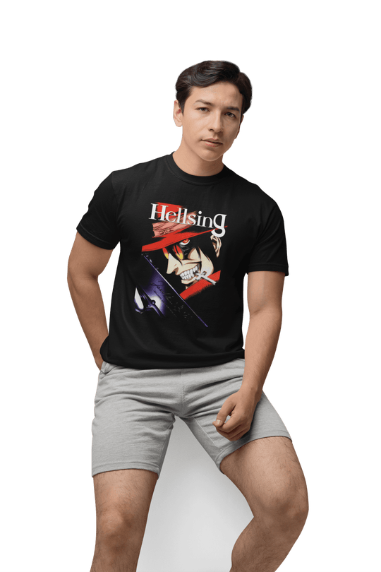Playera Anime Hombre Algodon Hellsing Alucard Beloma