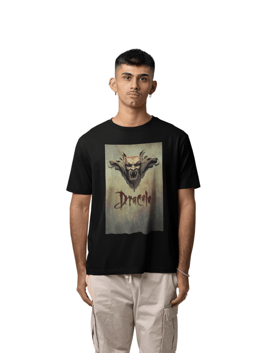 Playera Hombre Algodón Drácula Películas Terror Beloma