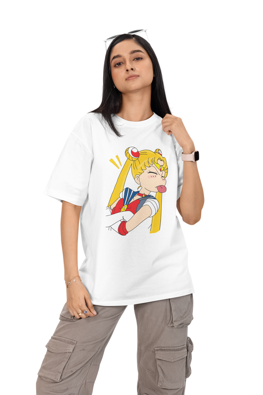 Playera Anime Mujer Sailor Moon Magia Poder Lunar Beloma
