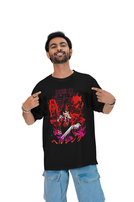 Playera Anime Hombre Algodon Hellsing Beloma