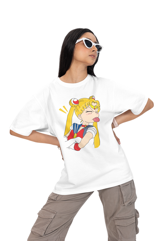 Playera Anime Mujer Sailor Moon Magia Poder Lunar Beloma