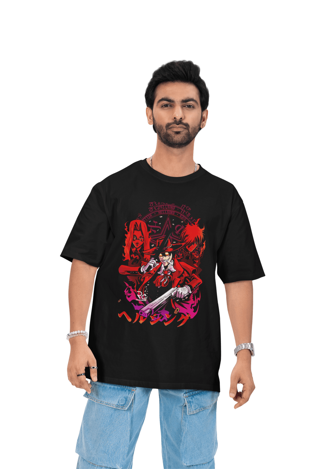 Playera Anime Hombre Algodon Hellsing Beloma