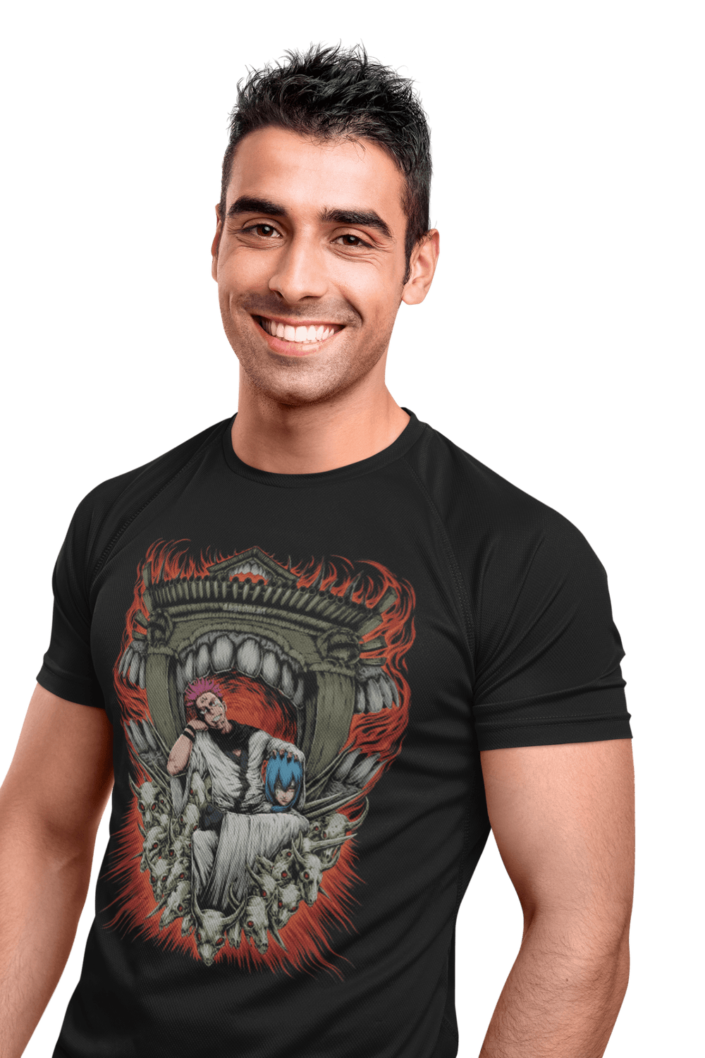 Playera Anime Hombre Algodon Jujutsu Kaisen Ryomen Sakuna Beloma