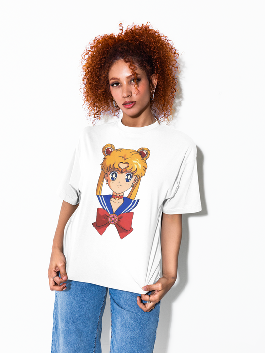 Playera Anime Mujer Sailor Moon Magia Poder Lunar Beloma