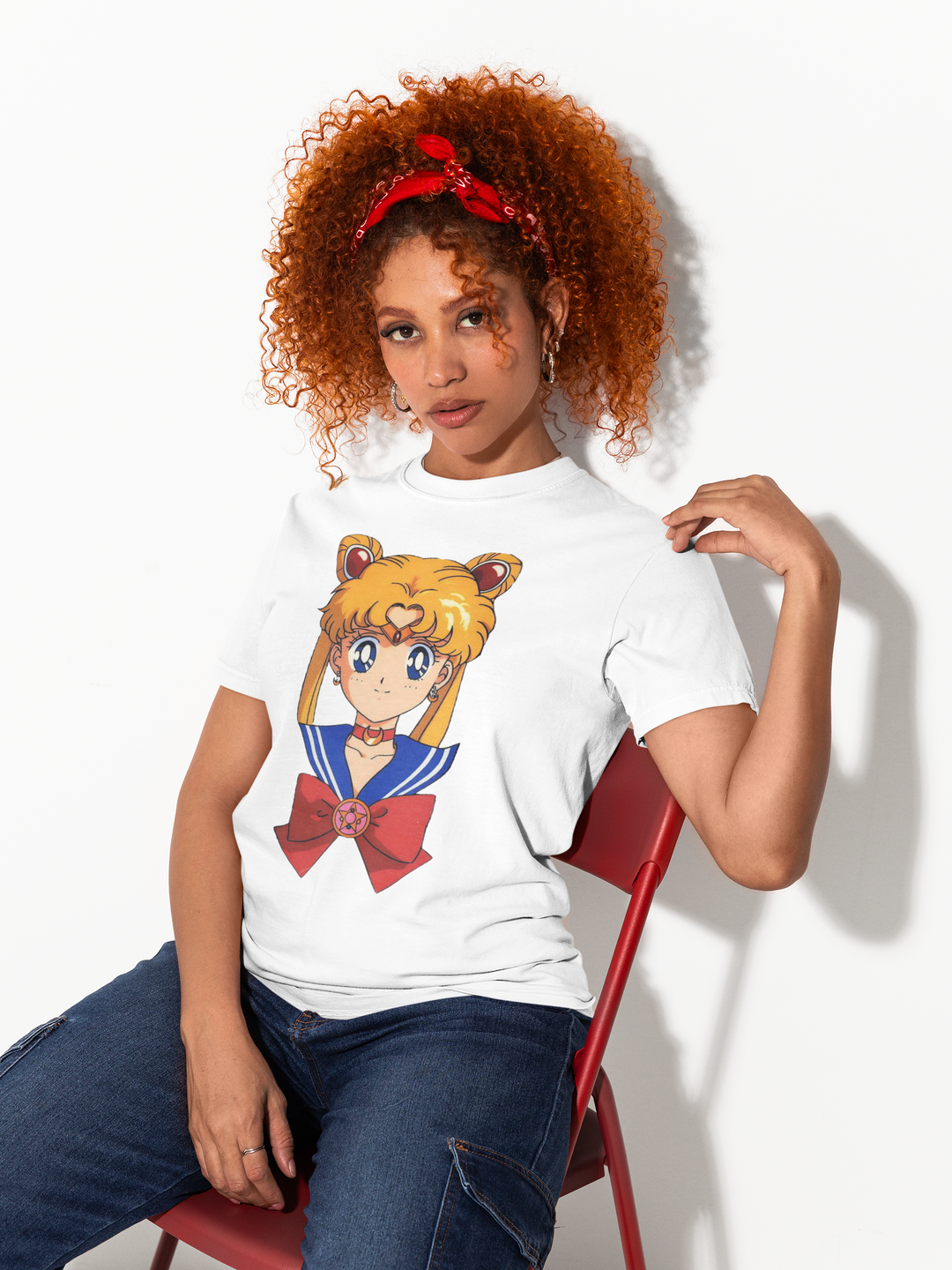 Playera Anime Mujer Sailor Moon Magia Poder Lunar Beloma