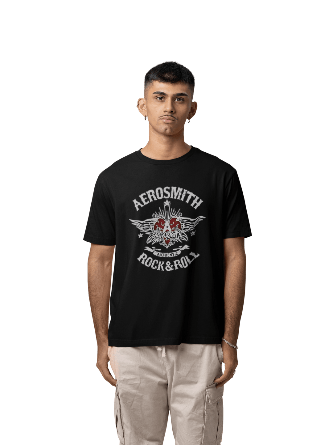 Playera Hombre Algodón Aerosmith Rock Música Beloma