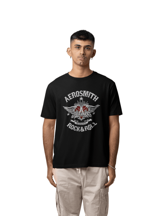 Playera Hombre Algodón Aerosmith Rock Música Beloma