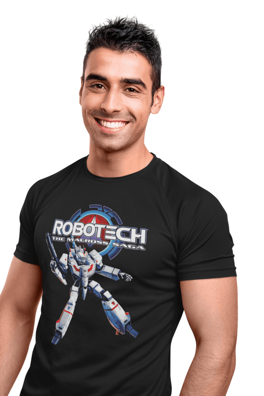 Playera Anime Hombre Robotech Robot Mecha Retro Beloma