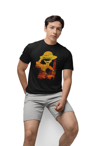 Playera Anime Hombre Algodon One Piece Diseño 55 Luffy Beloma