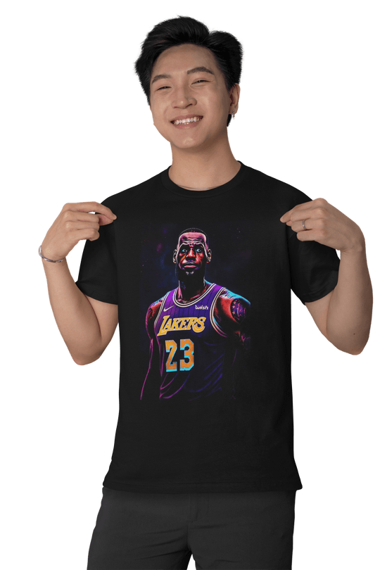 Playera Basquetbol Hombre Algodón King James LeBron Beloma