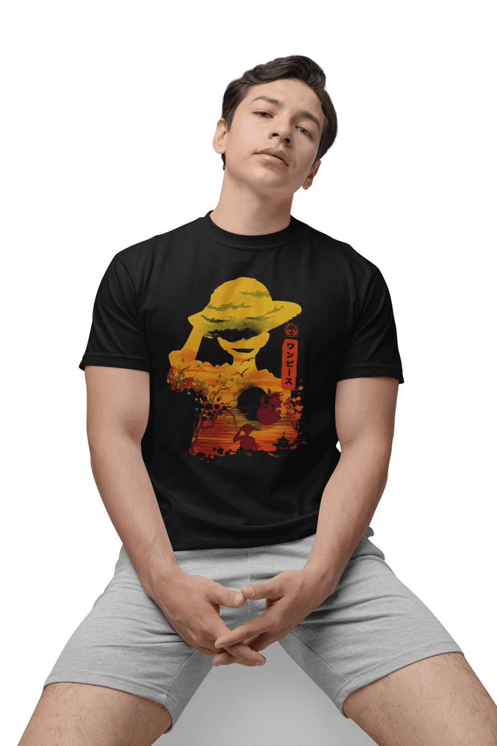 Playera Anime Hombre Algodon One Piece Luffy Beloma