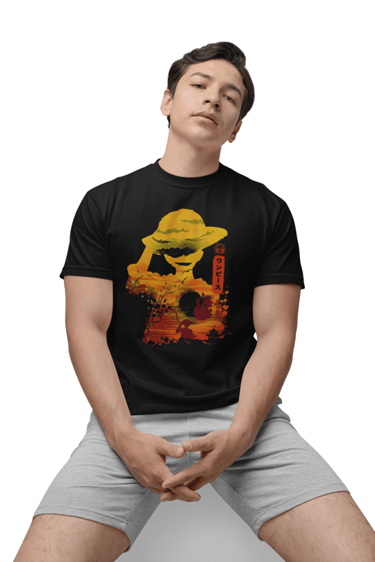 Playera Anime Hombre Algodon One Piece Luffy Beloma