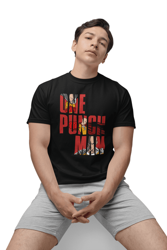 Playera Anime Hombre One Punch Man Saitama Heroe Beloma