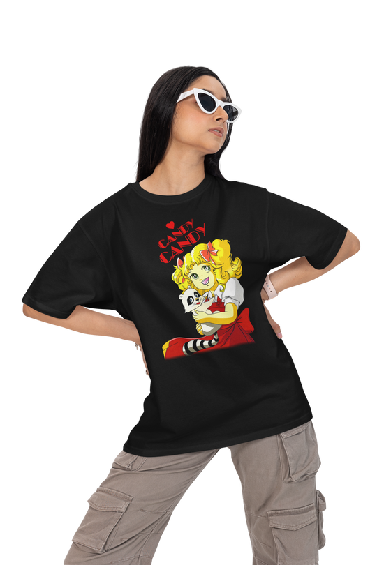 Playera Anime Mujer Algodon Candy Candy Beloma