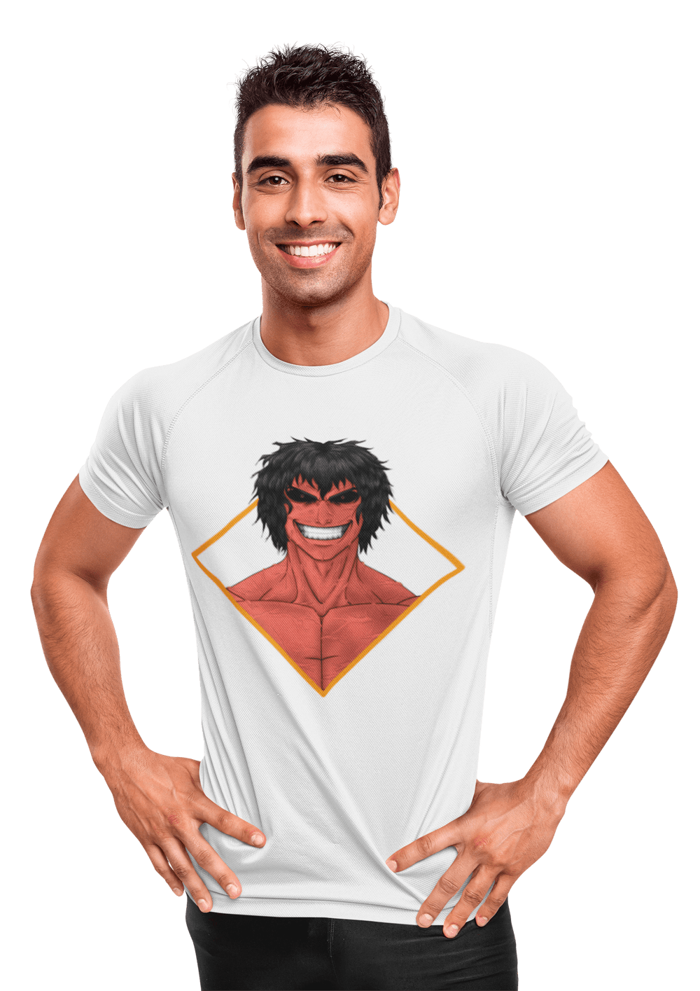 Playera Anime Hombre Algodon Kengan Ashura Ohma Tokita Beloma