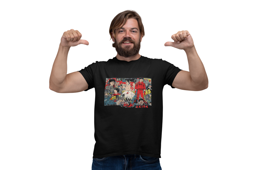 Playera Anime Hombre Algodon Akira Beloma