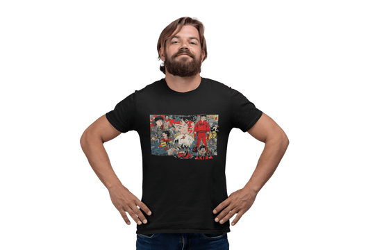 Playera Anime Hombre Algodon Akira Beloma