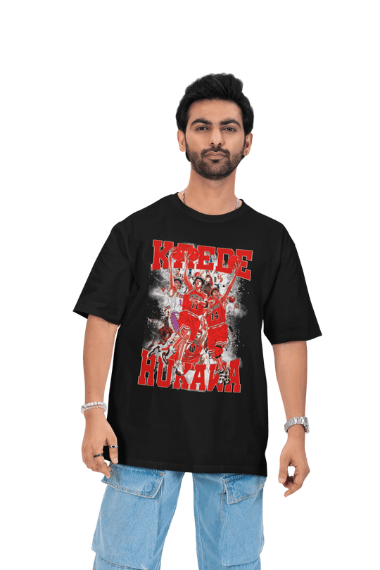 Playera Anime Hombre Slam Dunk Sakuragi Basquet Deporte Beloma