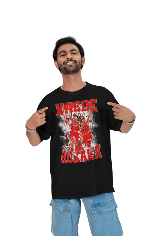 Playera Anime Hombre Slam Dunk Sakuragi Basquet Deporte Beloma