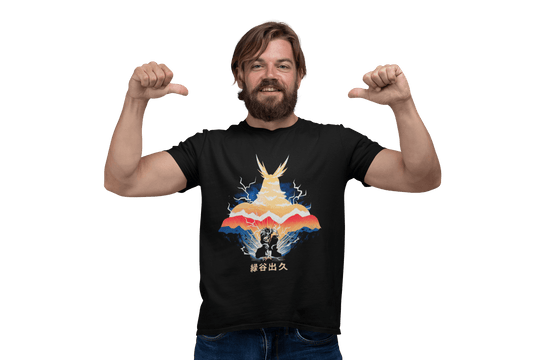 Playera Anime Hombre Algodon My Hero Academia Almighty Deku Beloma