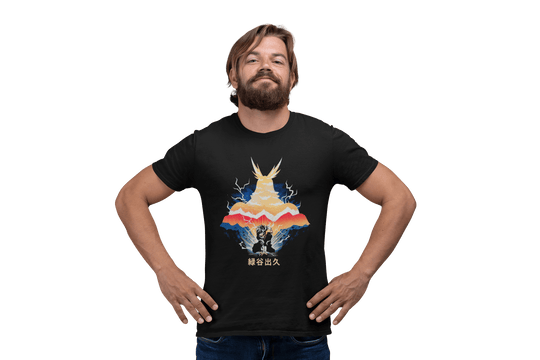 Playera Anime Hombre Algodon My Hero Academia Almighty Deku Beloma