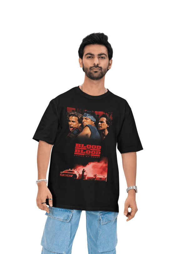 Playera Hombre Algodón Sangre Por Sangre Películas Beloma