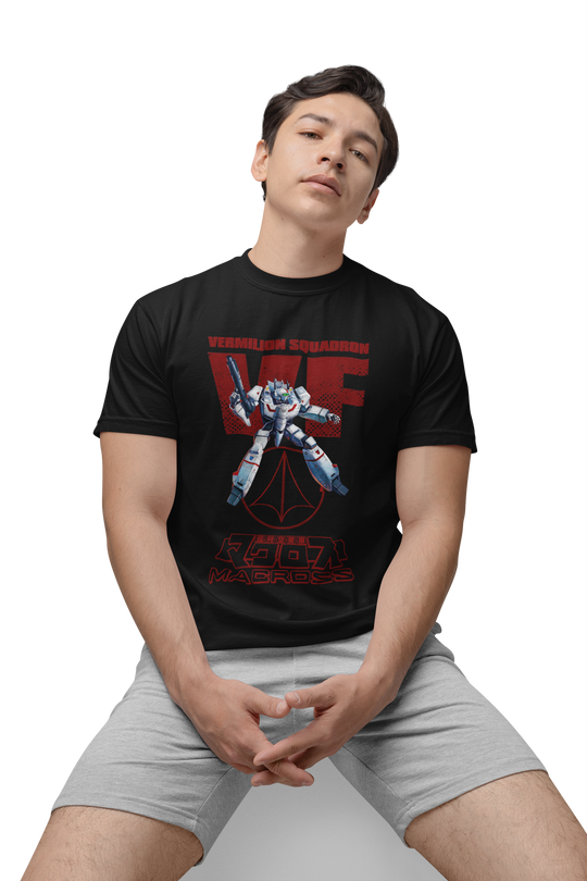 Playera Anime Hombre Robotech Robot Mecha Retro Beloma