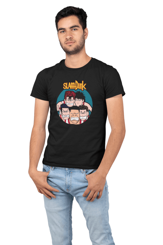 Playera Anime Hombre Slam Dunk Sakuragi Basquet Deporte Beloma