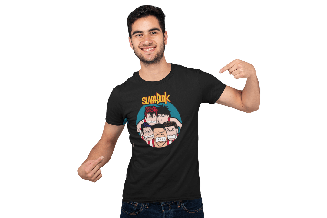 Playera Anime Hombre Slam Dunk Sakuragi Basquet Deporte Beloma