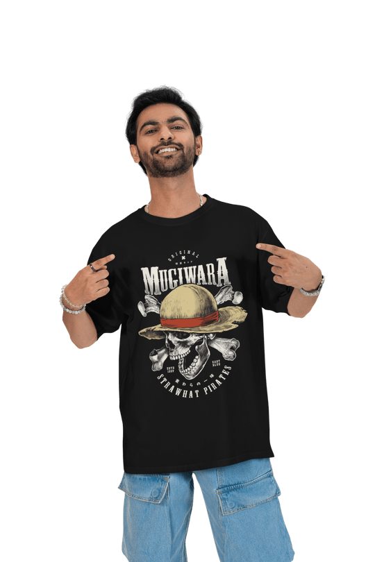 Playera Anime Hombre Algodon One Piece Mugiwara Beloma