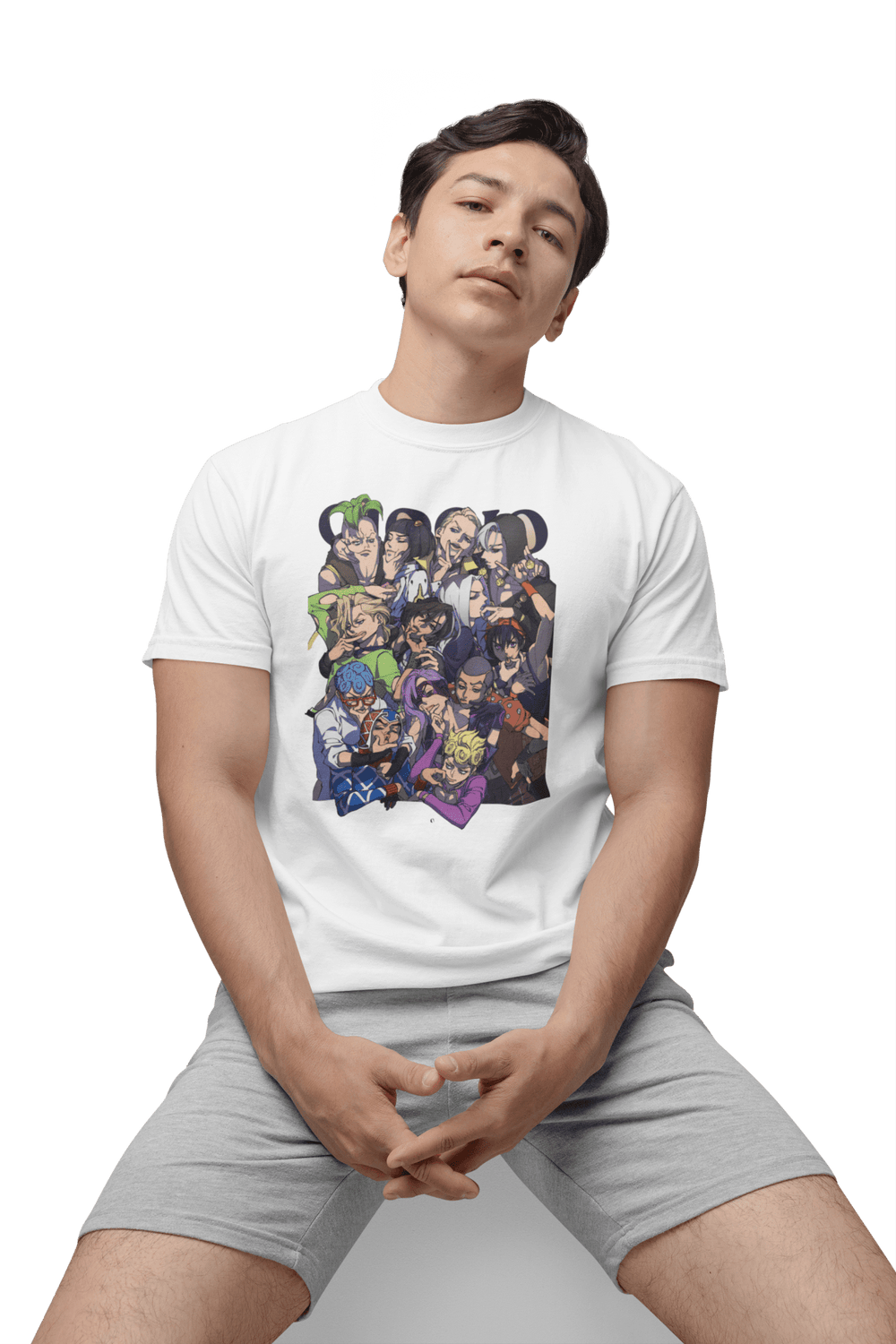 Playera Anime Hombre Algodon Jojo's Bizarre Adventure Beloma