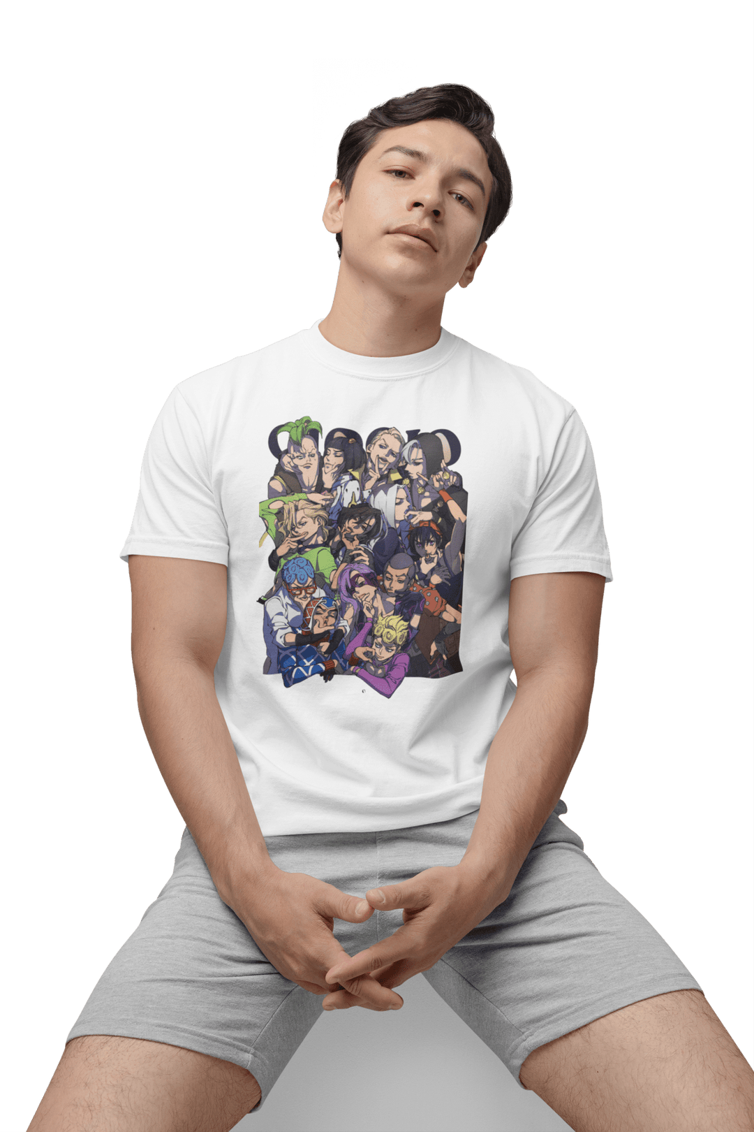 Playera Anime Hombre Algodon Jojo's Bizarre Adventure Beloma