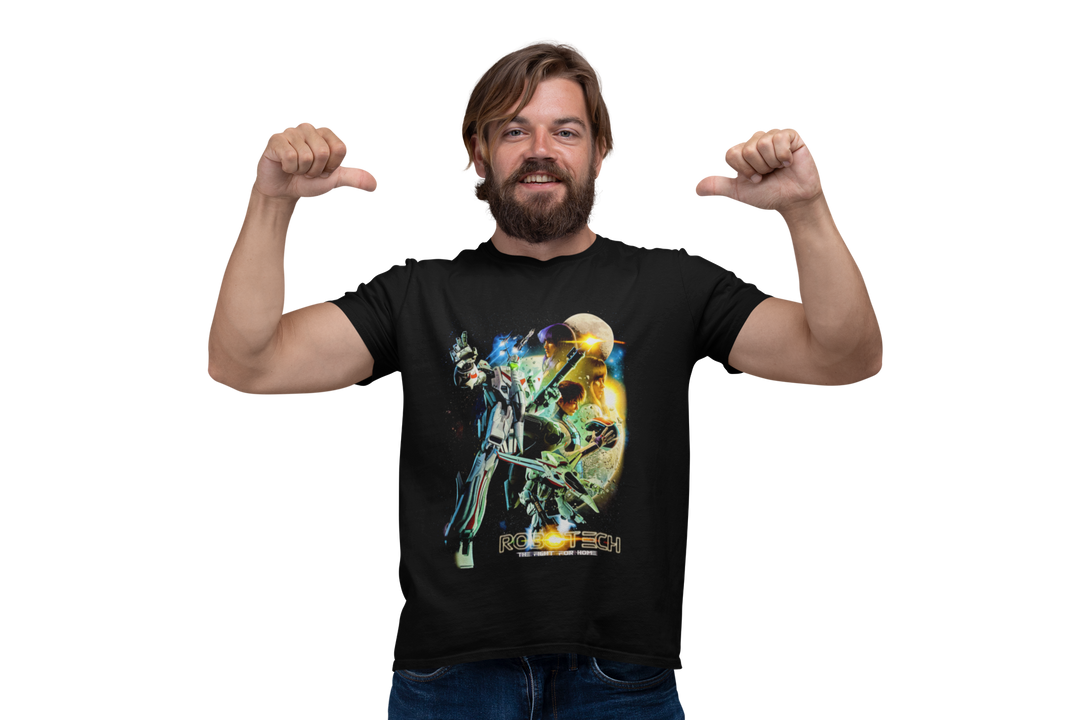 Playera Anime Hombre Robotech Robot Mecha Retro Beloma