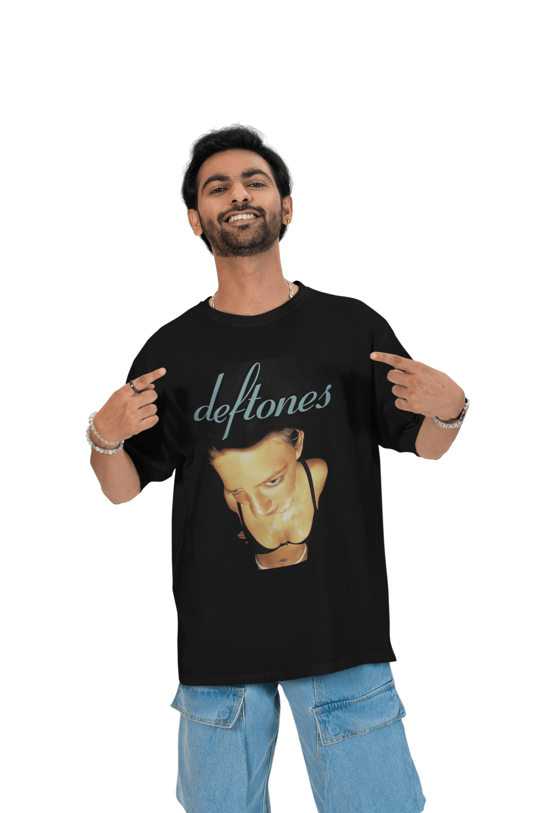 Playera Hombre Algodón Deftones Rock Música Beloma