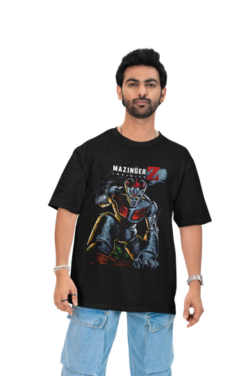 Playera Anime Hombre Algodon Mazinger Z Mecha Robots Beloma