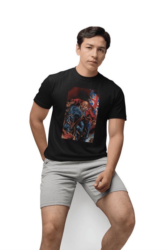 Playera Hombre Algodón Iron Maiden - Eddy Rock Música Beloma