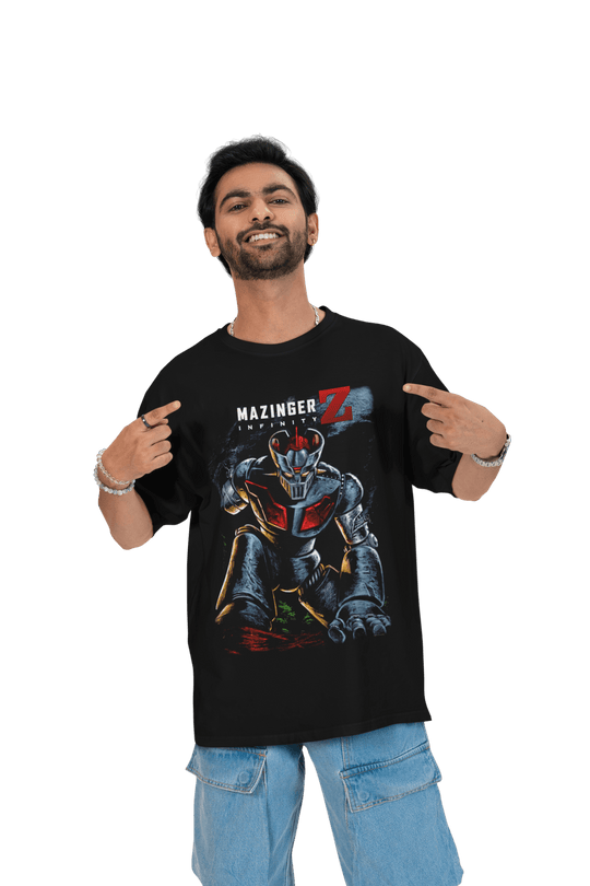 Playera Anime Hombre Algodon Mazinger Z Mecha Robots Beloma