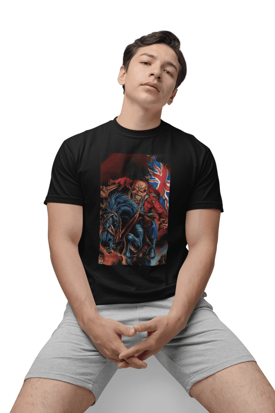 Playera Hombre Algodón Iron Maiden - Eddy Rock Música Beloma